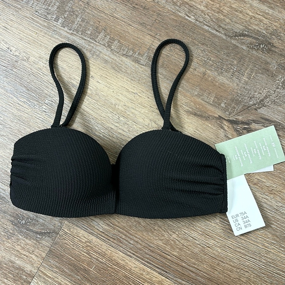 NWT H&M swim top 34A
